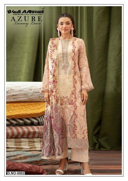 Gull aahmed azure vol- 5 pakistani suits wholesale market